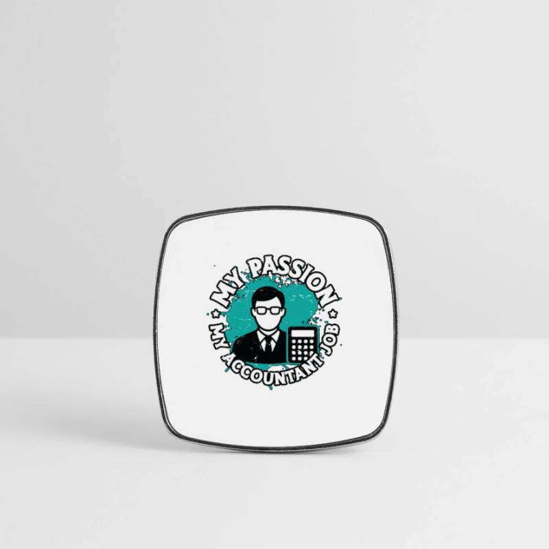Comptabilité Ma passion Mon comptable Comptable Comptable Magnet carré