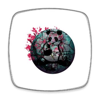 Panda Panda Ours Asie Chine Japon Ours Ours Enfant - Magnet carré - blanc - Devant