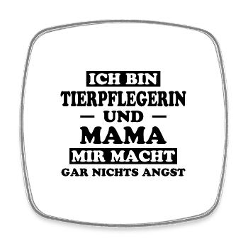 Tierpflegerin Spruch Lustig Tierpflegerin Geschenk - Viereckiger Kühlschrankmagnet - Weiß - Vorne