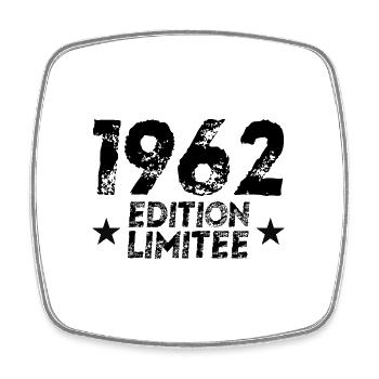 1962 Limited Edition Geburtstagsgeschenk!! - Viereckiger Kühlschrankmagnet - Weiß - Vorne