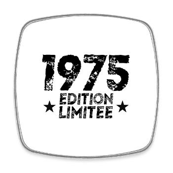 1975 Limited Edition Geburtstagsgeschenk!! - Viereckiger Kühlschrankmagnet - Weiß - Vorne