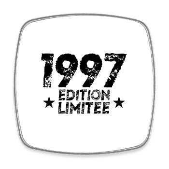 1997 Limited Edition Geburtstagsgeschenk!! - Viereckiger Kühlschrankmagnet - Weiß - Vorne