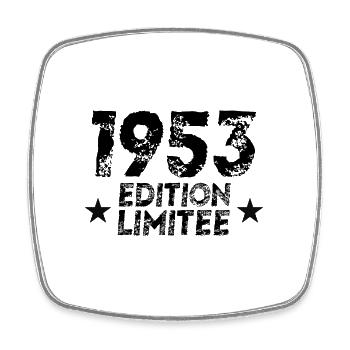 1953 Limited Edition Geburtstagsgeschenk!! - Viereckiger Kühlschrankmagnet - Weiß - Vorne