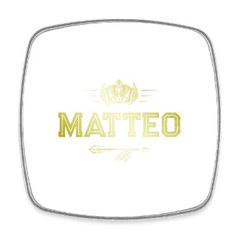Matteo - Square fridge magnet - white - Front