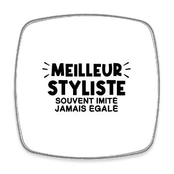 Styliste | Je suis le meilleur Styliste - Magnet carré - blanc - Devant
