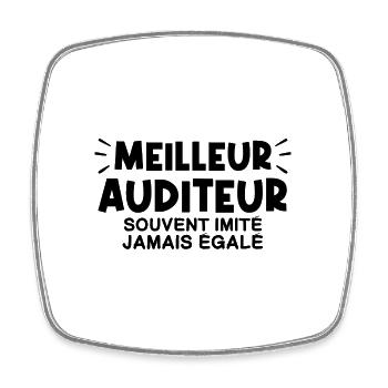 Auditeur | Je suis le meilleur Auditeur - Magnet carré - blanc - Devant