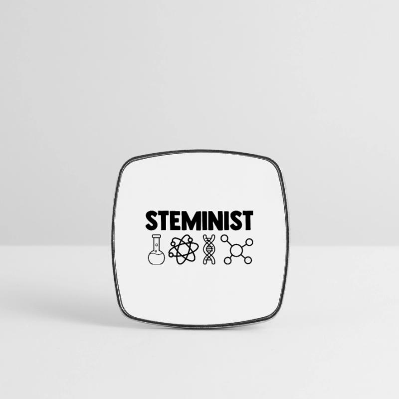 Steminist Software Developer Coder Nerd Conmputer Viereckiger Kühlschrankmagnet