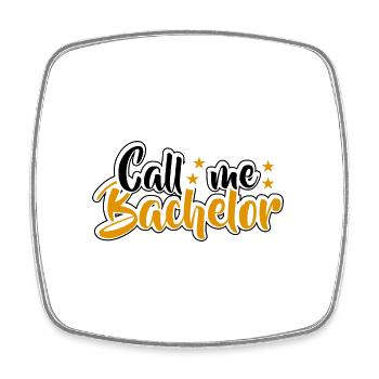 Bachelor Passed Graduation Doctorate Graduation - Square fridge magnet - white - Front