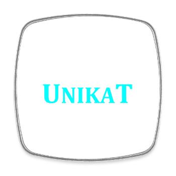 Unique Crown Limited Edition - Square fridge magnet - white - Front
