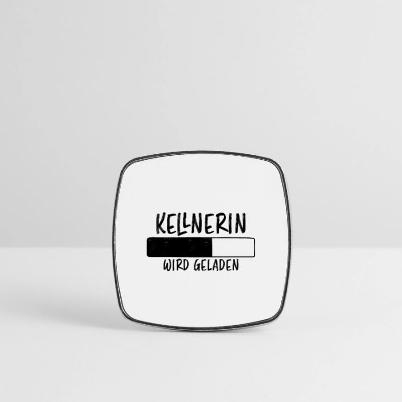 Kellnerin Spruch Kellner Beruf Kellnerin Geschenk Viereckiger Kühlschrankmagnet