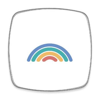 Teacher Assistant School Educator Substitute - Square fridge magnet - white - Front