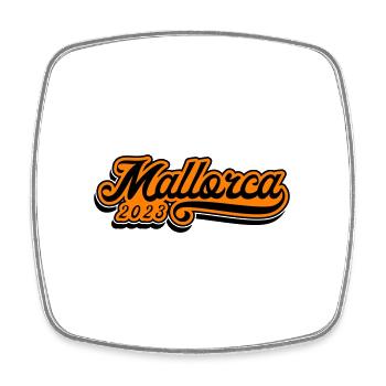 Mallorca 2023 - Square fridge magnet - white - Front