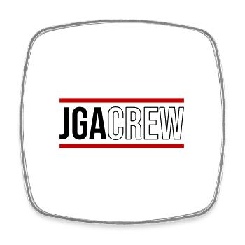 Jga Crew Bachelor Party Party Team - Square fridge magnet - white - Front