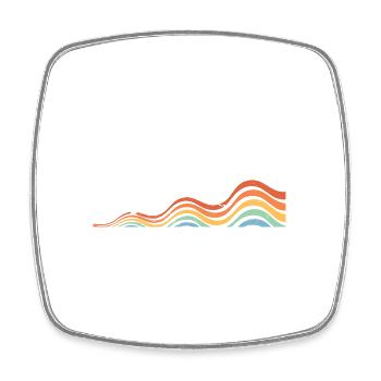 ABA Therapist Progress Is Not Linear Behavioral - Viereckiger Kühlschrankmagnet - Weiß - Vorne