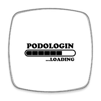 Podologin Spruch Fußpflegerin Podologin Geschenk - Viereckiger Kühlschrankmagnet - Weiß - Vorne