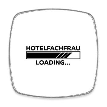 Hotelfachfrau Spruch Lustig Hotelfachfrau Geschenk - Viereckiger Kühlschrankmagnet - Weiß - Vorne