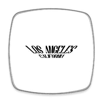 Los Angeles California - Square fridge magnet - white - Front