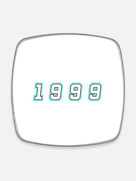 Numéro de l’année 1999 - Magnet carré - blanc