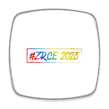 Zrce Party 2023 - Viereckiger Kühlschrankmagnet - Weiß - Vorne