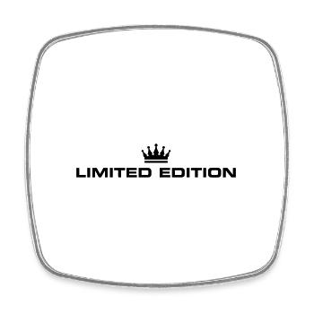 Limited Edition - Square fridge magnet - white - Front