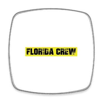 Florida Crew - Square fridge magnet - white - Front