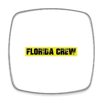 Florida Crew - Square fridge magnet - white - Front
