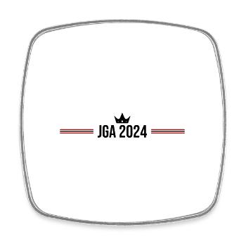 Bachelor Party 2024 Bachelor Party - Square fridge magnet - white - Front