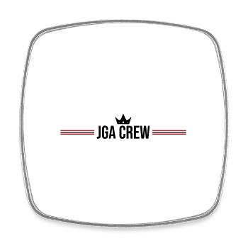 L’équipe de l’enterrement de vie de garçon Jga - Magnet carré - blanc - Devant