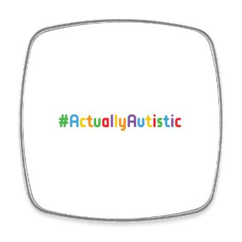 Autism Awareness Month - Viereckiger Kühlschrankmagnet - Weiß - Vorne