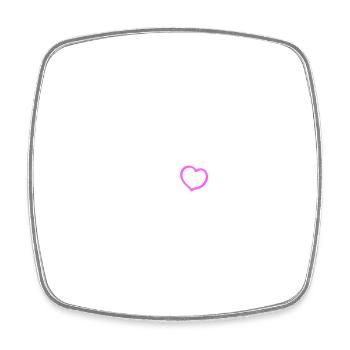 Climbing Team - Square fridge magnet - white - Front