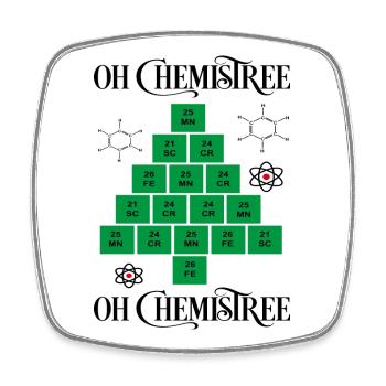 6061912 131667689 chemistree orig - Square fridge magnet - white - Front
