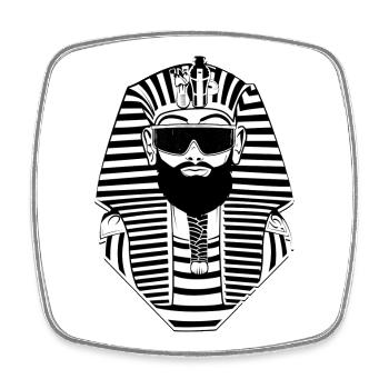 Lunettes de soleil Pharaon - Egypt Sphinx - Magnet carré - blanc - Devant