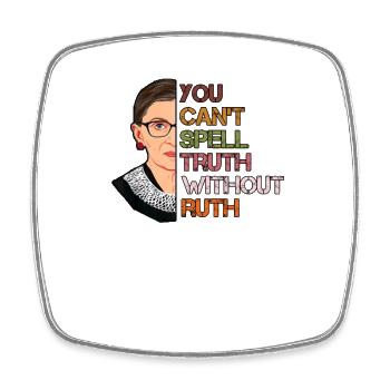 Truth Without Ruth Icon - Square fridge magnet - white - Front