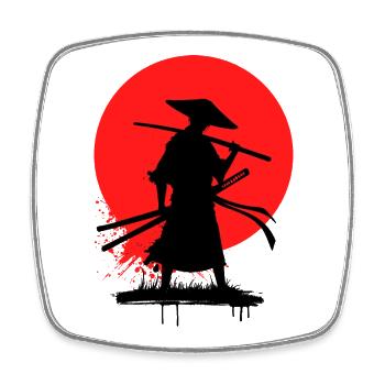 Animation Animation Manga Anime Comic Japanese - Square fridge magnet - white - Front