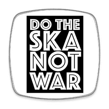 Do the Ska II Ska T-Shirts - Viereckiger Kühlschrankmagnet - Weiß - Vorne