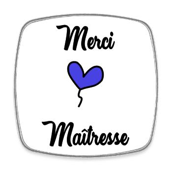 THANK YOU. THANKS. THANK YOU. ANNIVERSARY. BIRTH. - Square fridge magnet - white - Front