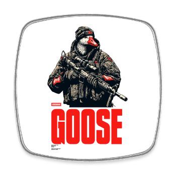 Nom de code Goose - Magnet carré - blanc - Devant