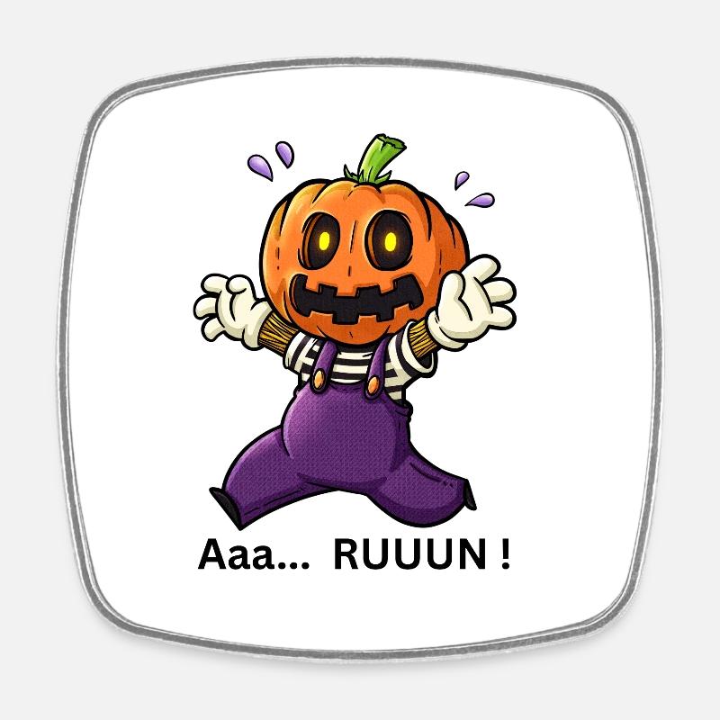 Aaa RUUUN ! - Magnet carré - blanc