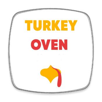 Großvater Opa Thanksgiving Papa Vater - Viereckiger Kühlschrankmagnet - Weiß - Vorne