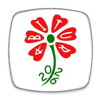 Abitur 2026 - Square fridge magnet - white - Front
