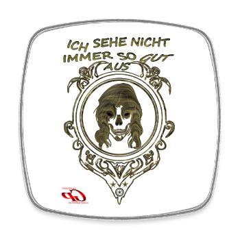 T-shirt de créateur COOL PAUKNER GRNA ORIGINAL - Magnet carré - blanc - Devant