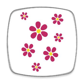 Mother's Day Gift Mother's Day Gift Idea - Square fridge magnet - white - Front