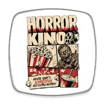 Scare Me Silly Horror Comic - Viereckiger Kühlschrankmagnet - Weiß - Vorne