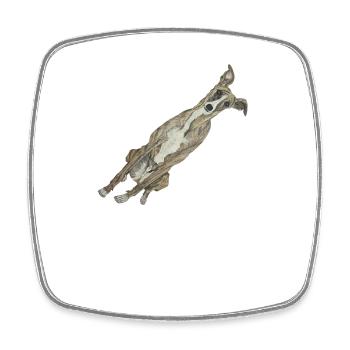 Greyhound Greyhound Dog Love Dog Sport Doglove - Square fridge magnet - white - Front