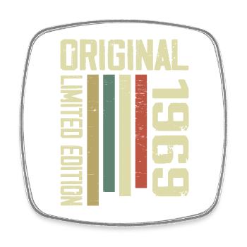 Retro 1969 cadeau 55e anniversaire Vintage 1969 - Magnet carré - blanc - Devant