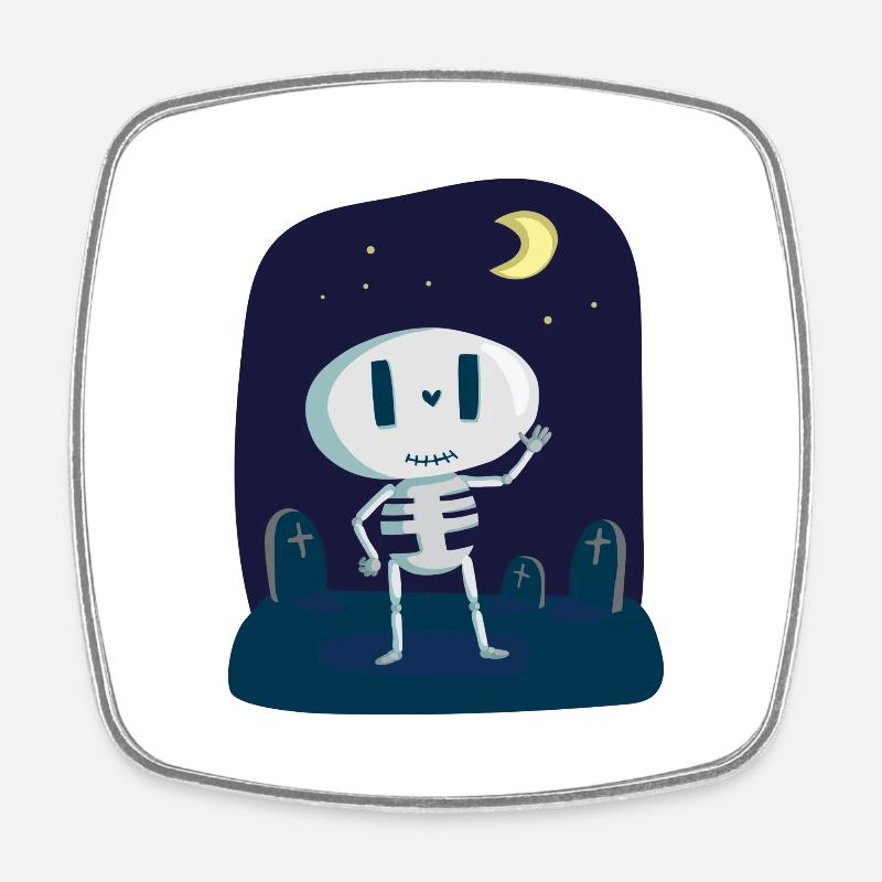 hallowee N721 - Magnet carré - blanc