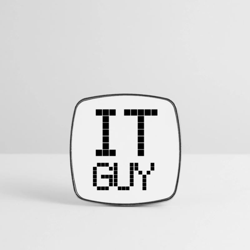 IT GUY | Nerd | | Computers Computer science Square fridge magnet