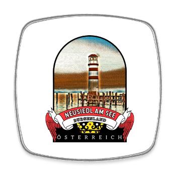 Burgenland Neusiedl am See Österreich Souvenir - Viereckiger Kühlschrankmagnet - Weiß - Vorne