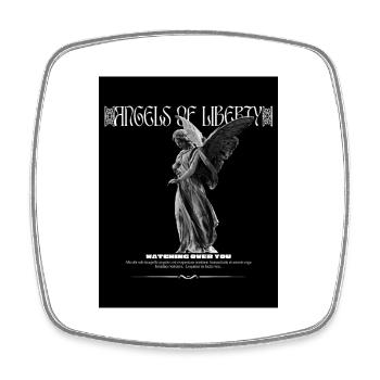 Angels of Liberty - Viereckiger Kühlschrankmagnet - Weiß - Vorne