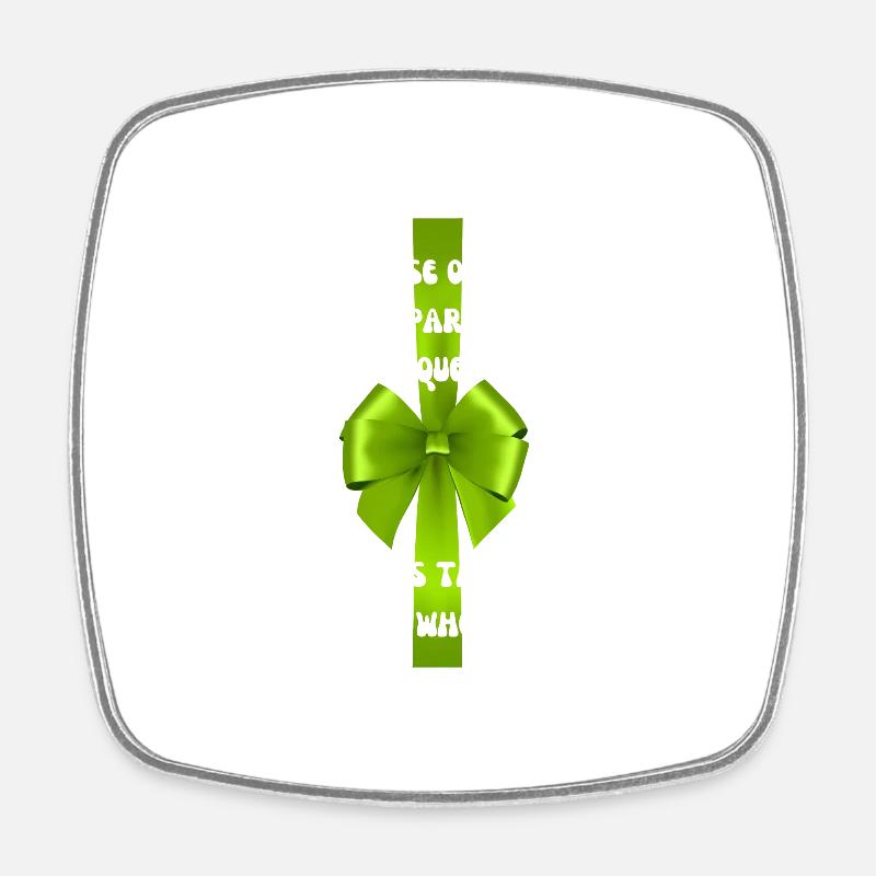 CP-Unique - Magnet carré - blanc